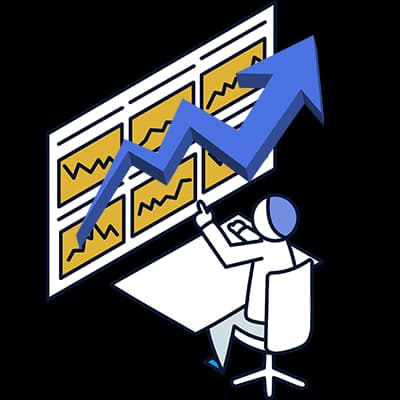 専門家が個人に代わって運用